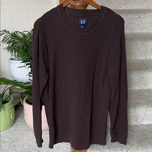 GAP Dark Brown Knit Pullover